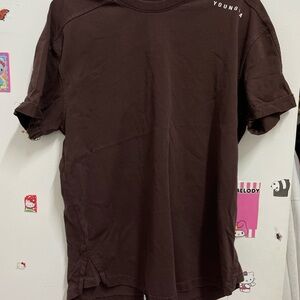 YoungLA Dark Brown Short Sleeve Tee